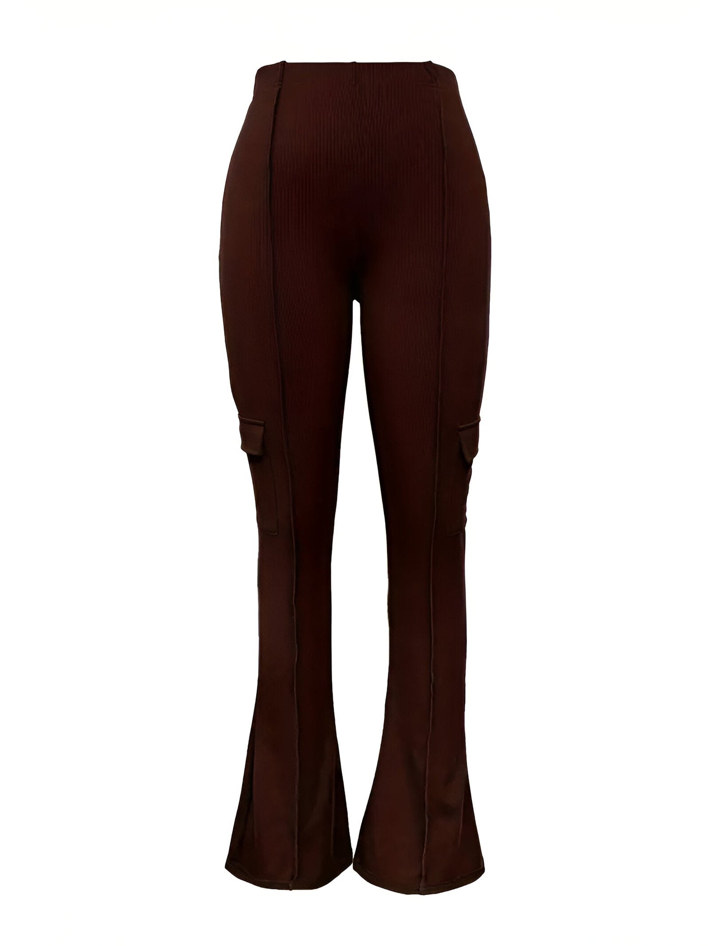 Nicole | Bekväma leggings med hög midja och flärp