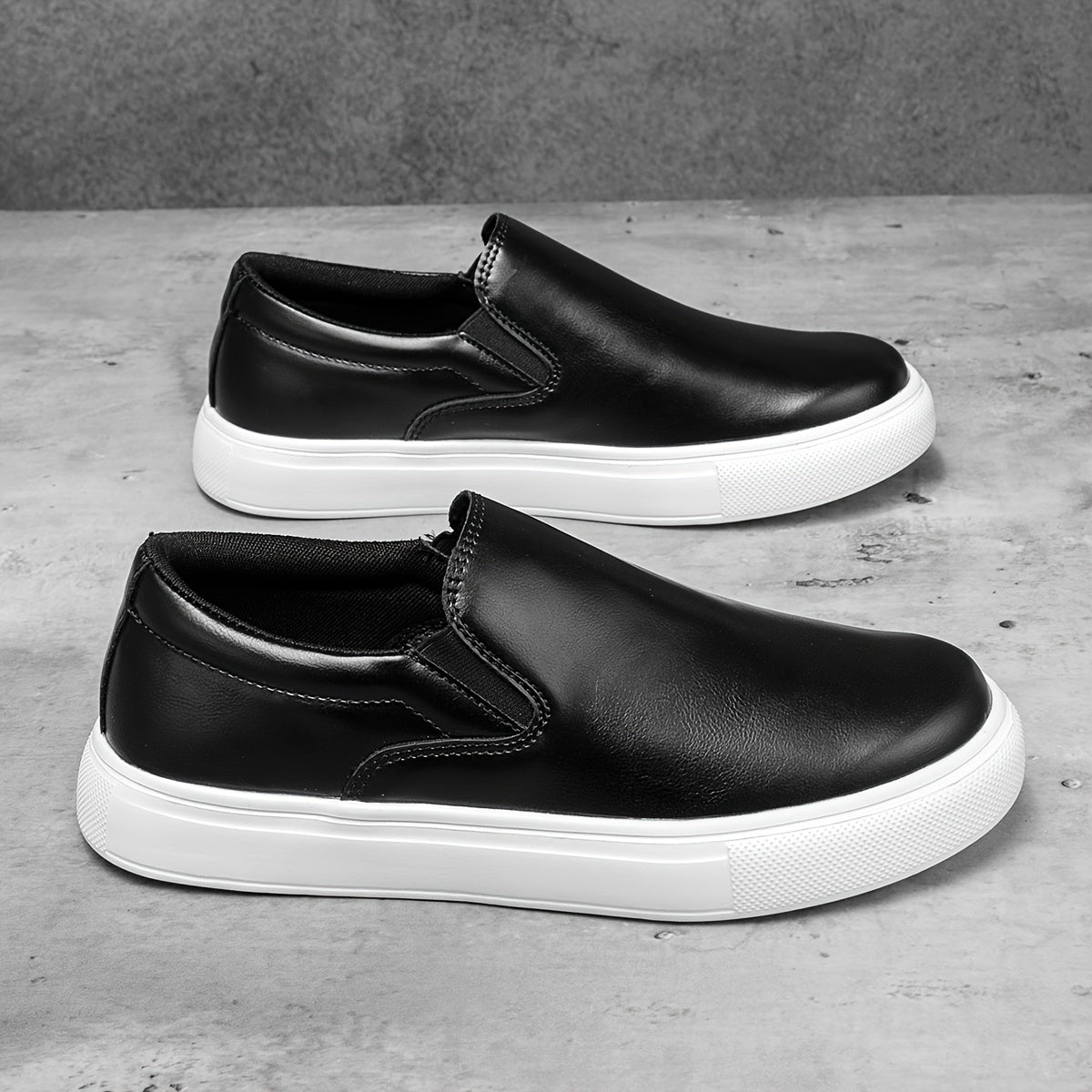 Gabriel | Casual Läder Slip-in Skor
