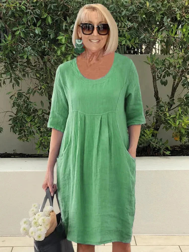 Eulalie - Sommarklänning med ficko