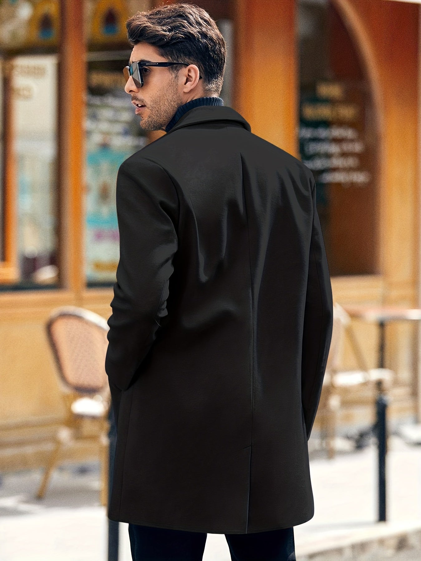 Claude | Varm Trench Overcoat Med Retro Stil