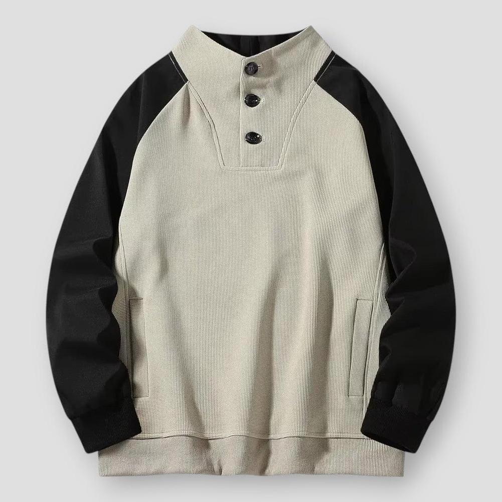 Mats | Vintageinspirerad knäpptröja för avslappnad komfort