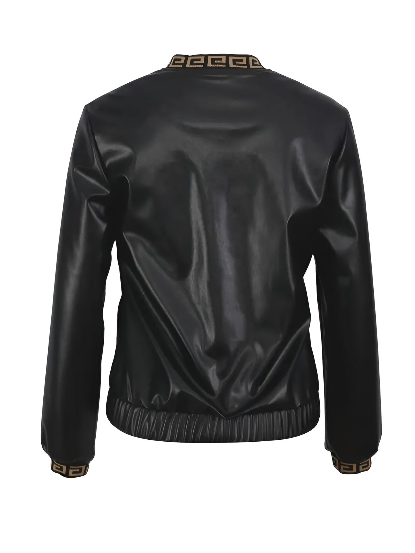 Frida | Långärmad jacka med geotryck