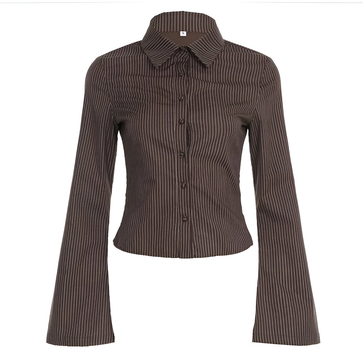 Axelia | Elegant och Stilren Långärmad Blus