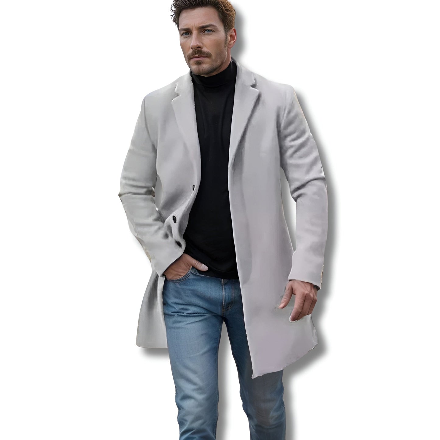 Nima | Tidlös Trenchcoat för Eleganta Tillfällen