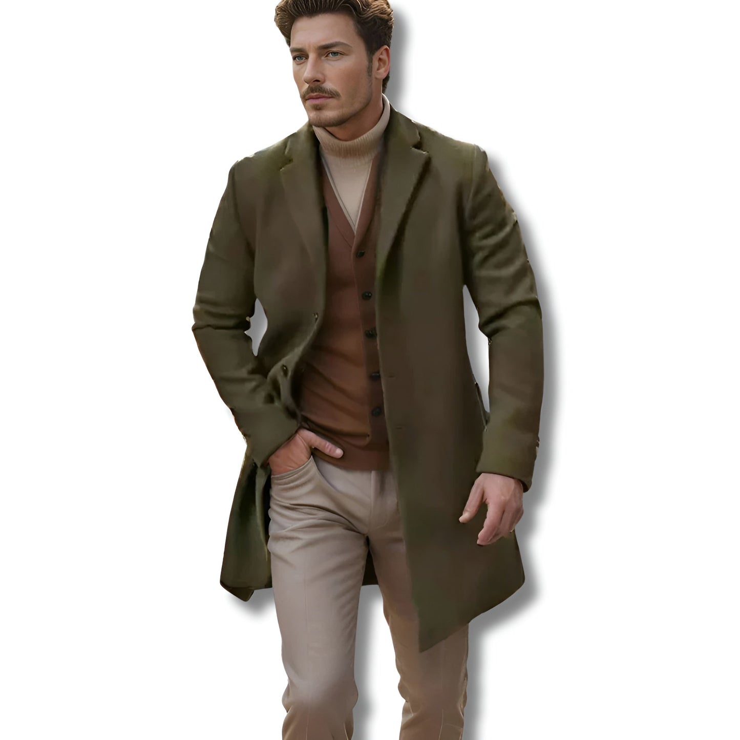 Nima | Tidlös Trenchcoat för Eleganta Tillfällen