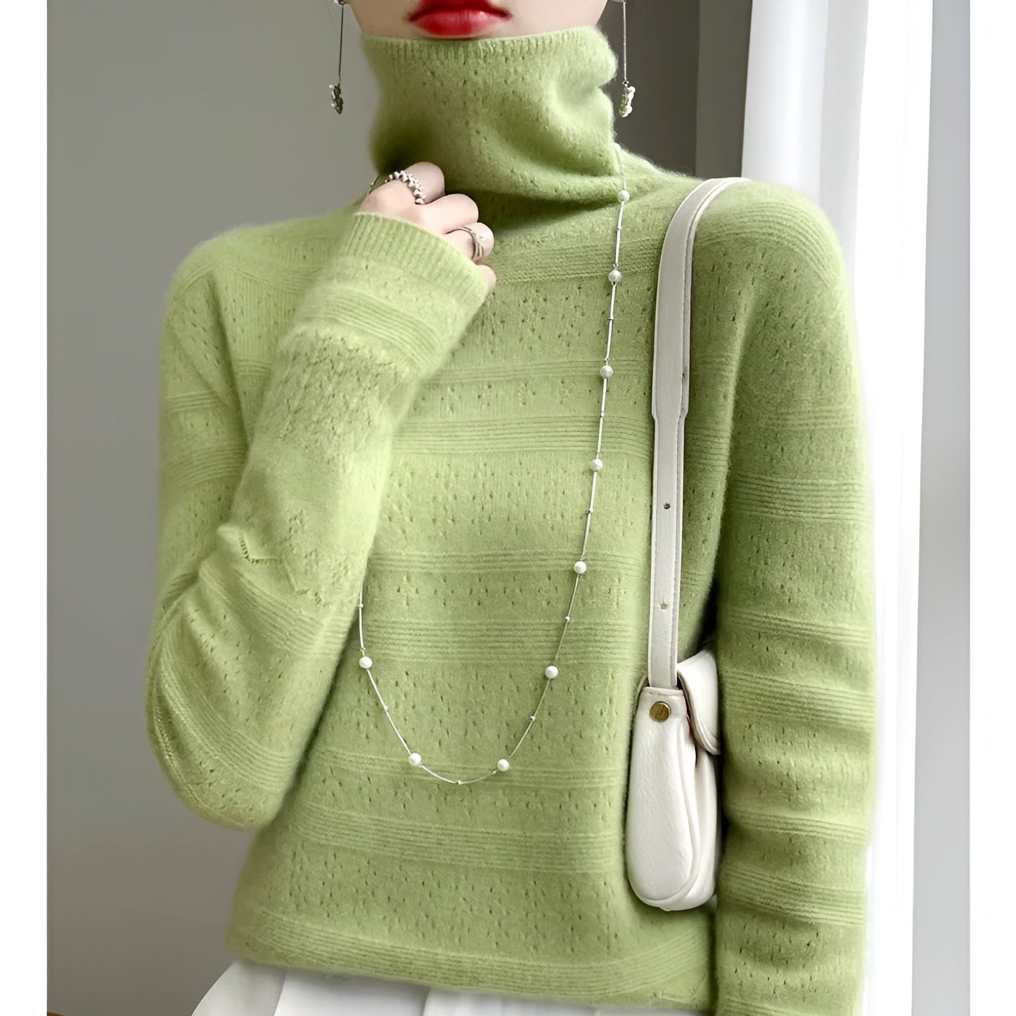 Helen | Trendig Polotröja för Kvinnor