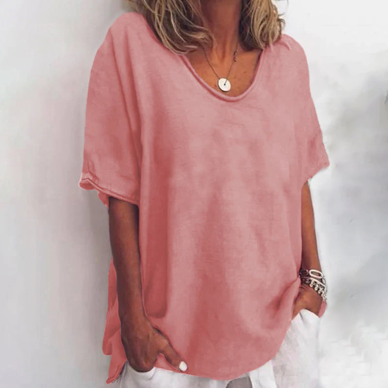Helena | Luftig Blus Med Täckande Stil För En Elegant Vardag