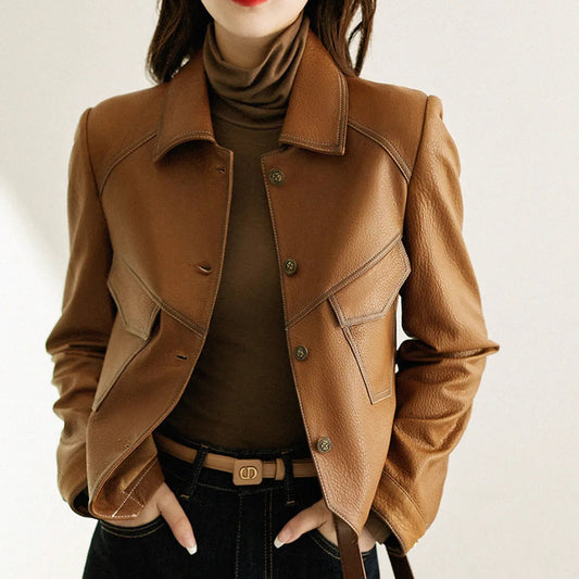 Sóley | Stilren & Varm Höstjacka för En Elegant Look