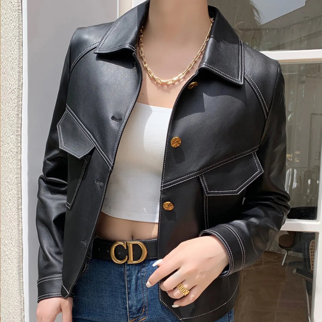 Sóley | Stilren & Varm Höstjacka för En Elegant Look
