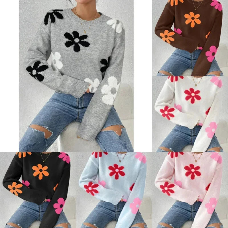 Ashby | Blommig tröja