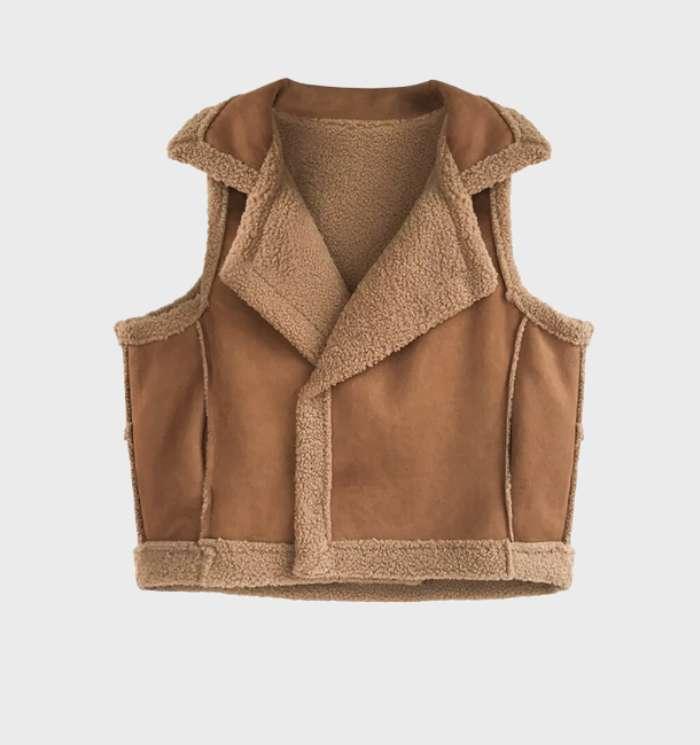 Elsa | Chic Fleecefodrad Västar för Kvinnor