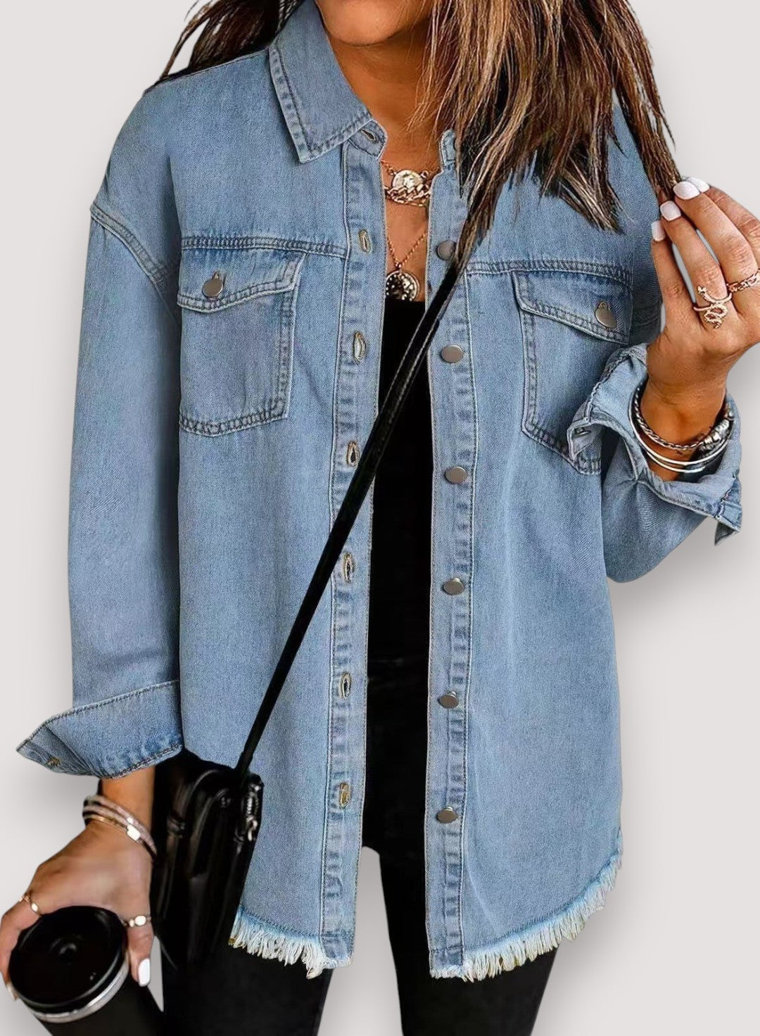 Elise | Jeansjacka Med Tidlös Stil