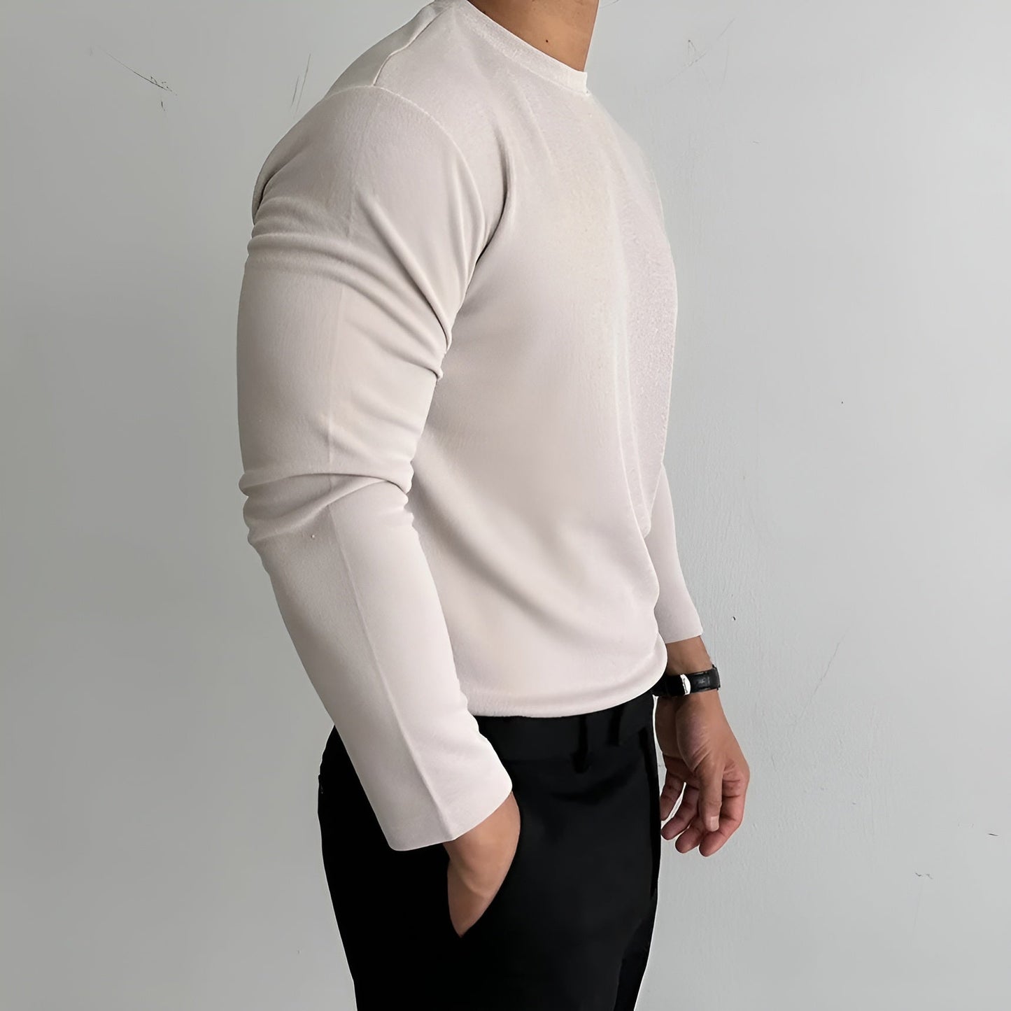 Zack | Tjock Långärmad Tröja