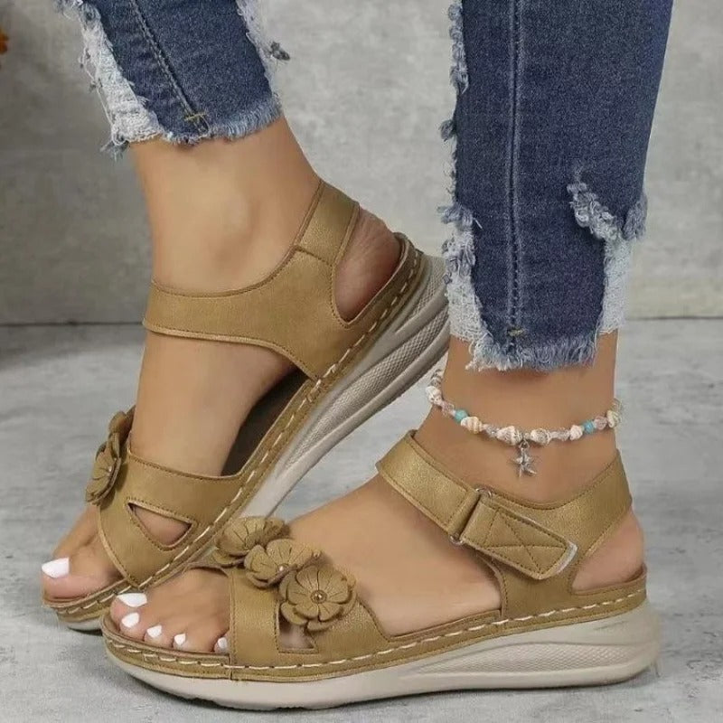 Aniyah - Blommiga sandaler för kvinno