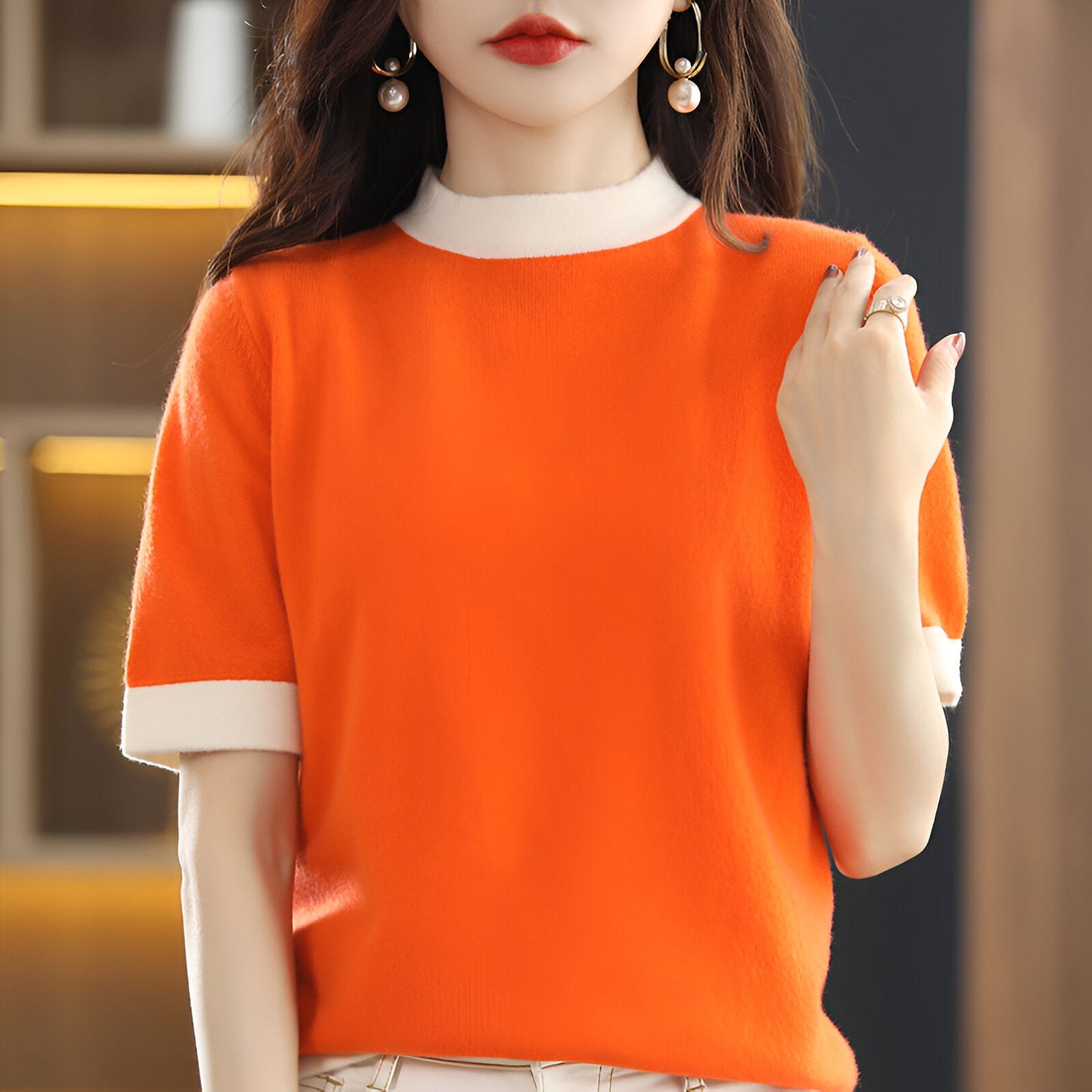 Nena | Enkelt chic kashmirtröja