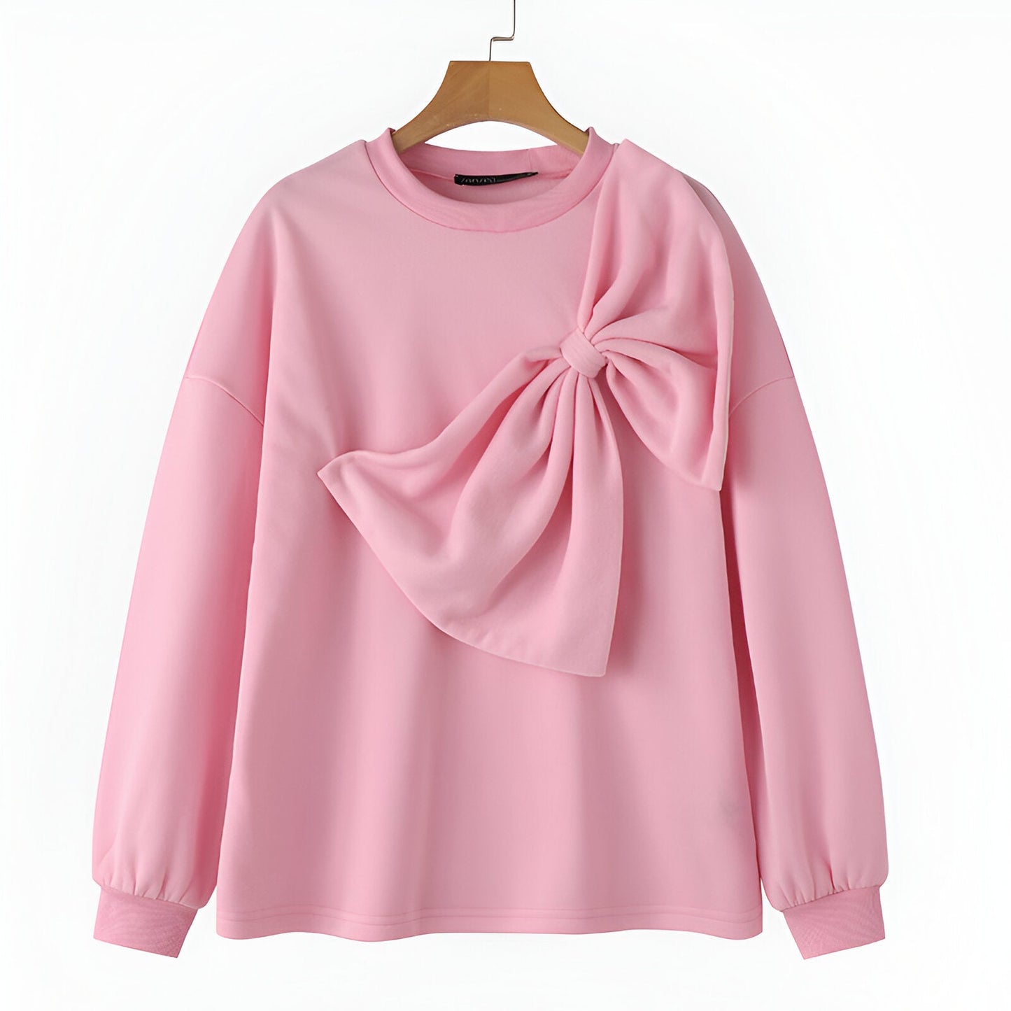 Sibylle | Snygg sweatshirt med rosett