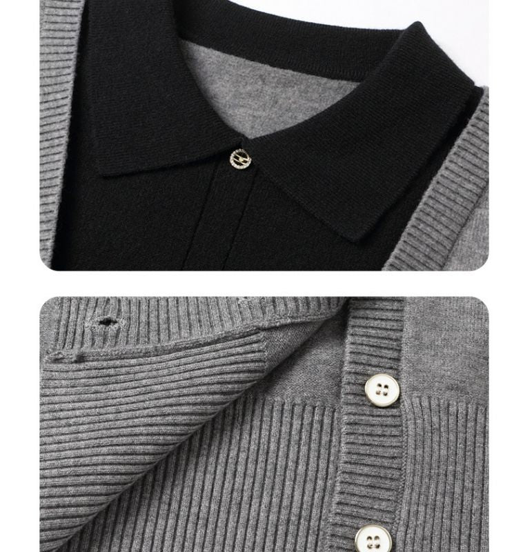 Lior | Yellow Vårens och höstens tvådelade kragar för kvinnor