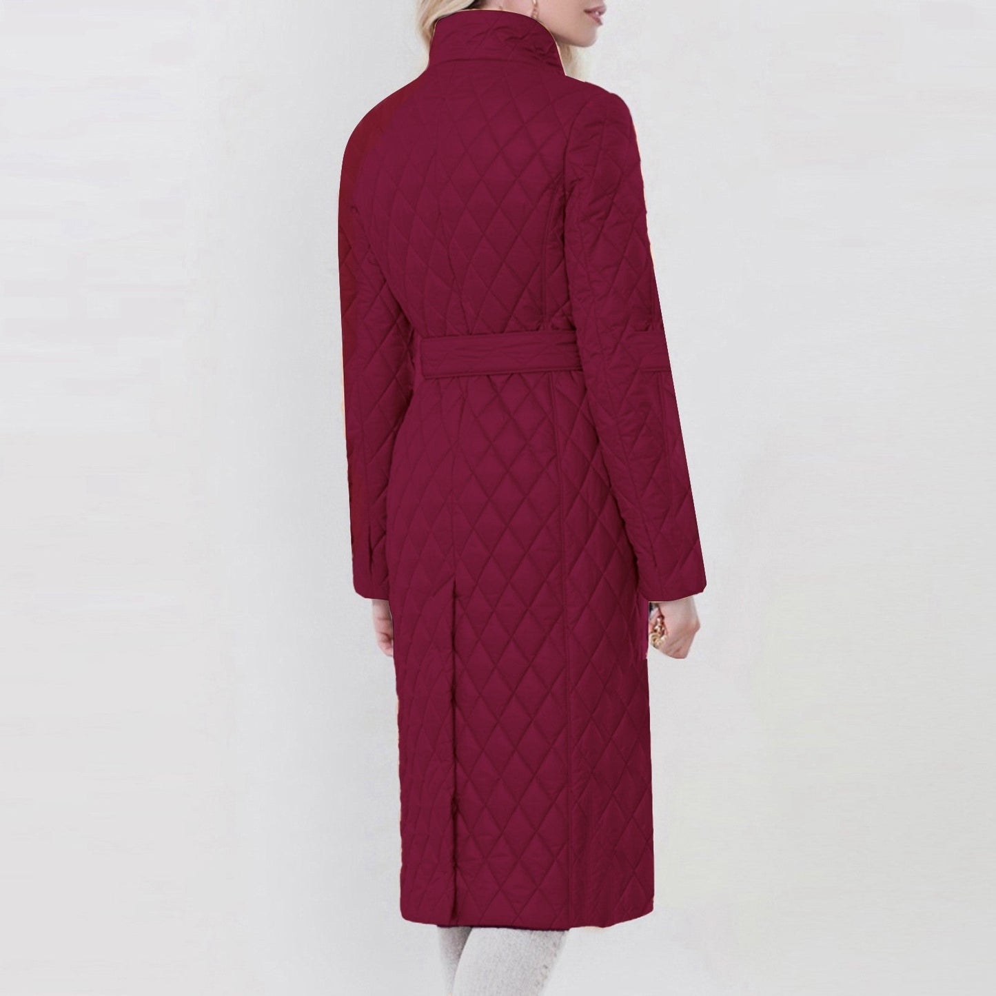 Jace |  Lång bomullsdunjacka för kvinnor Vinterjacka