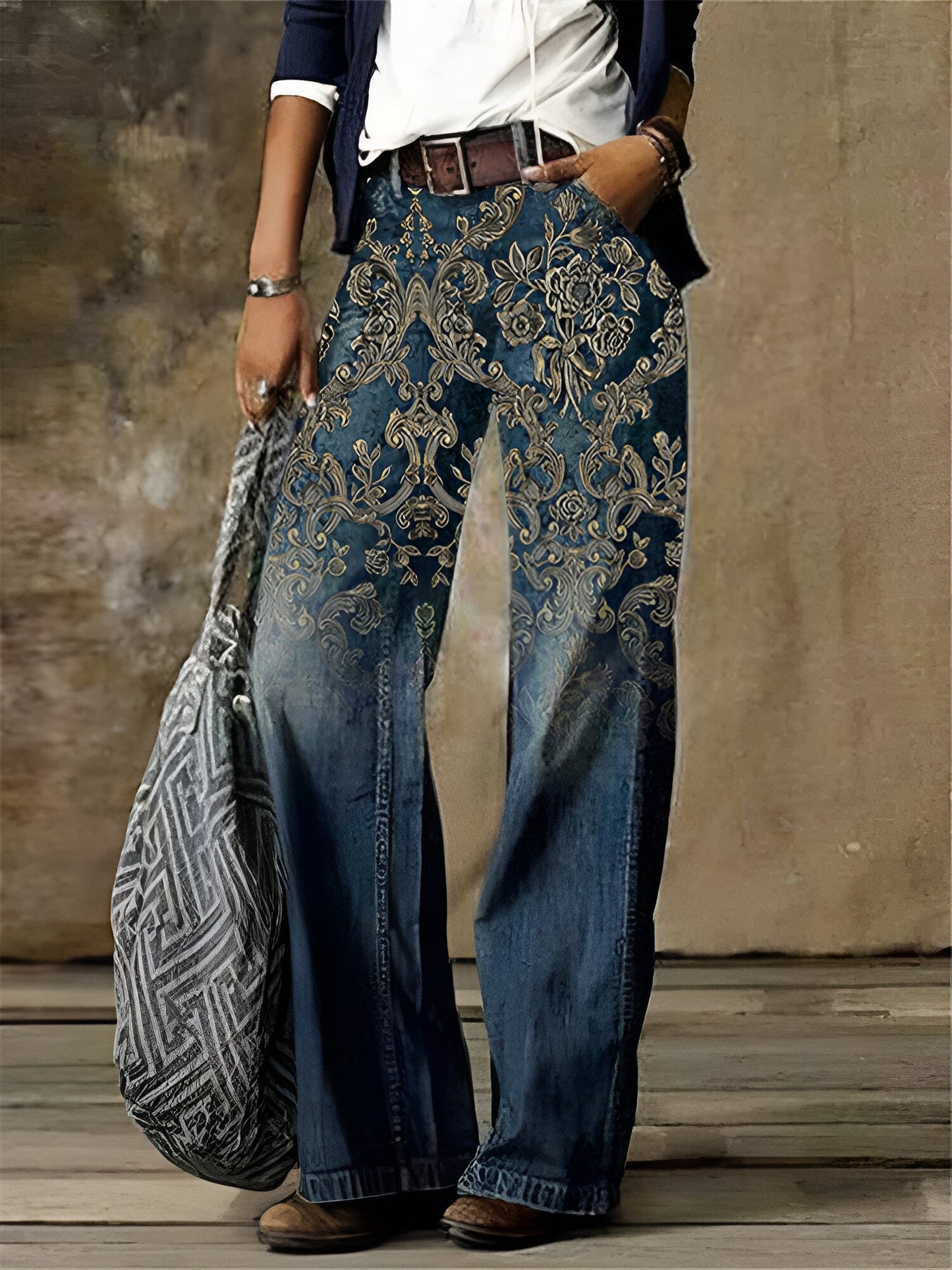Sandra| Fashion slim fit jeans för kvinno