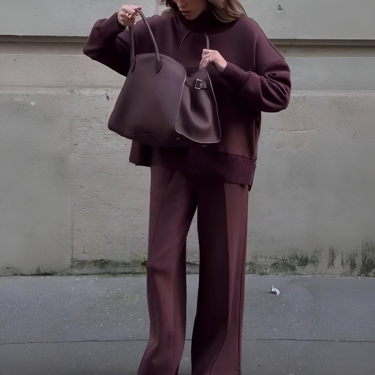 Monica | Elegant & Trendigt 2-delat Set för Alla Tillfällen