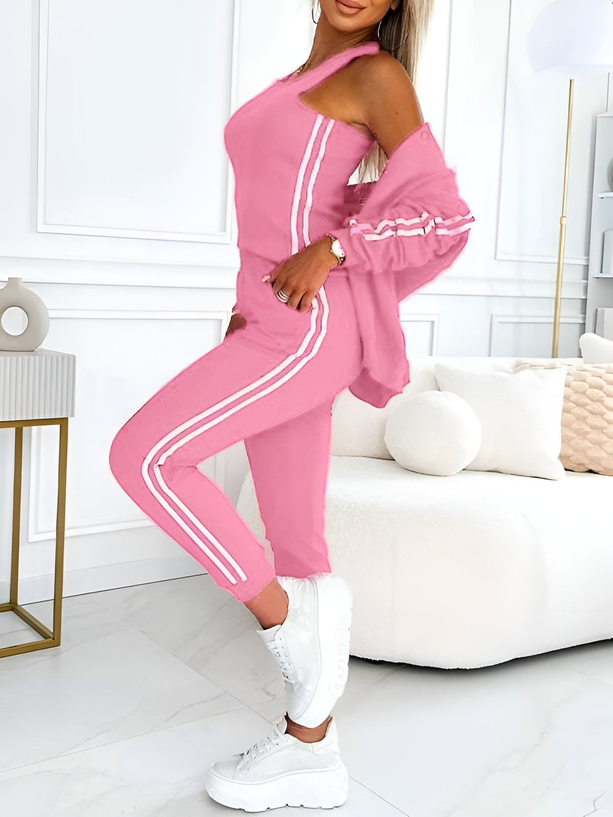 Mariela | 3-delat Set – Kombinera Stil och Komfort