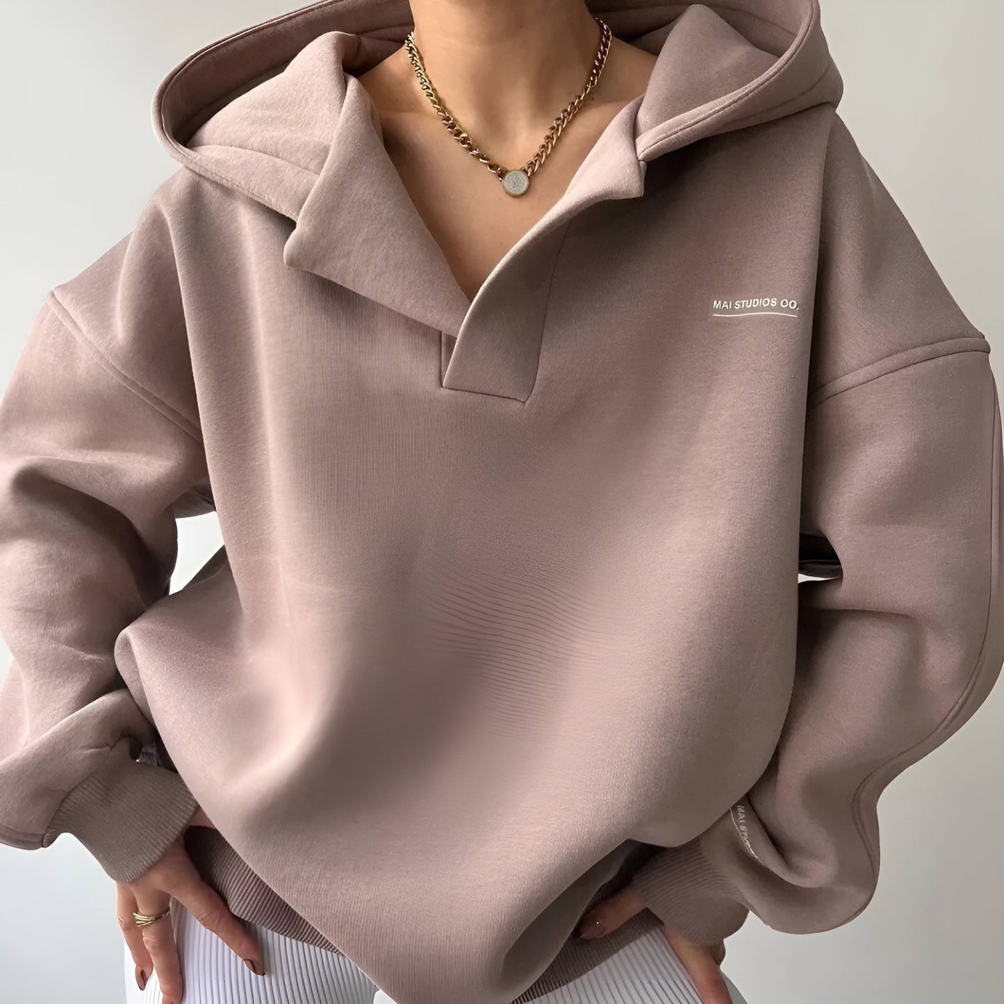 Aleyna | Stilig Hoodie – Modern Design och Ultimat Komfort