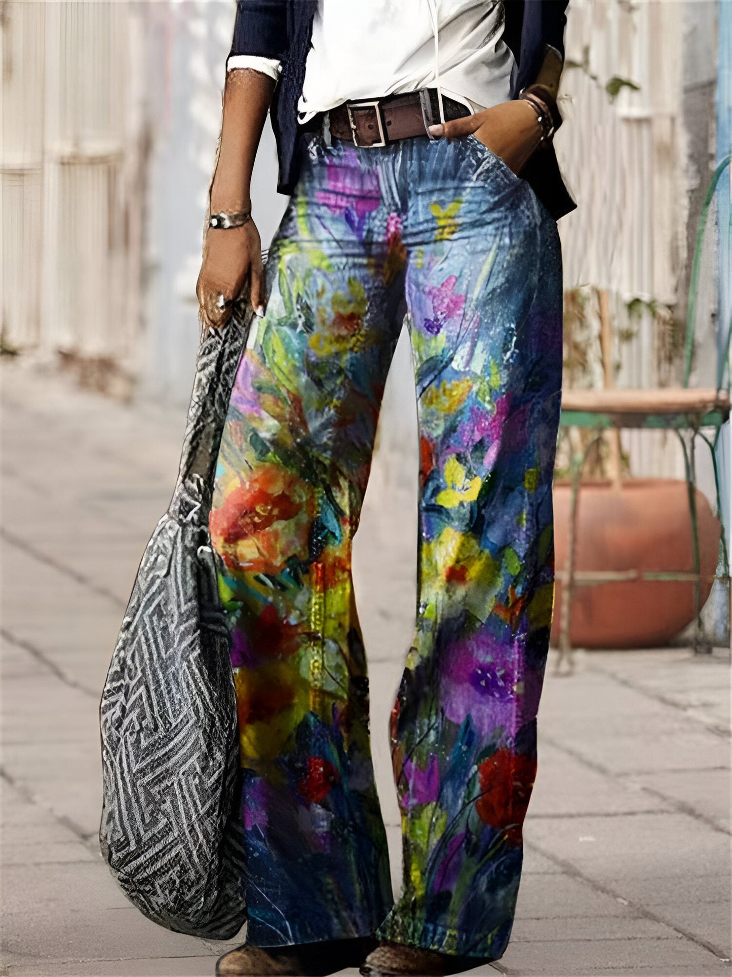 Sandra| Fashion slim fit jeans för kvinno