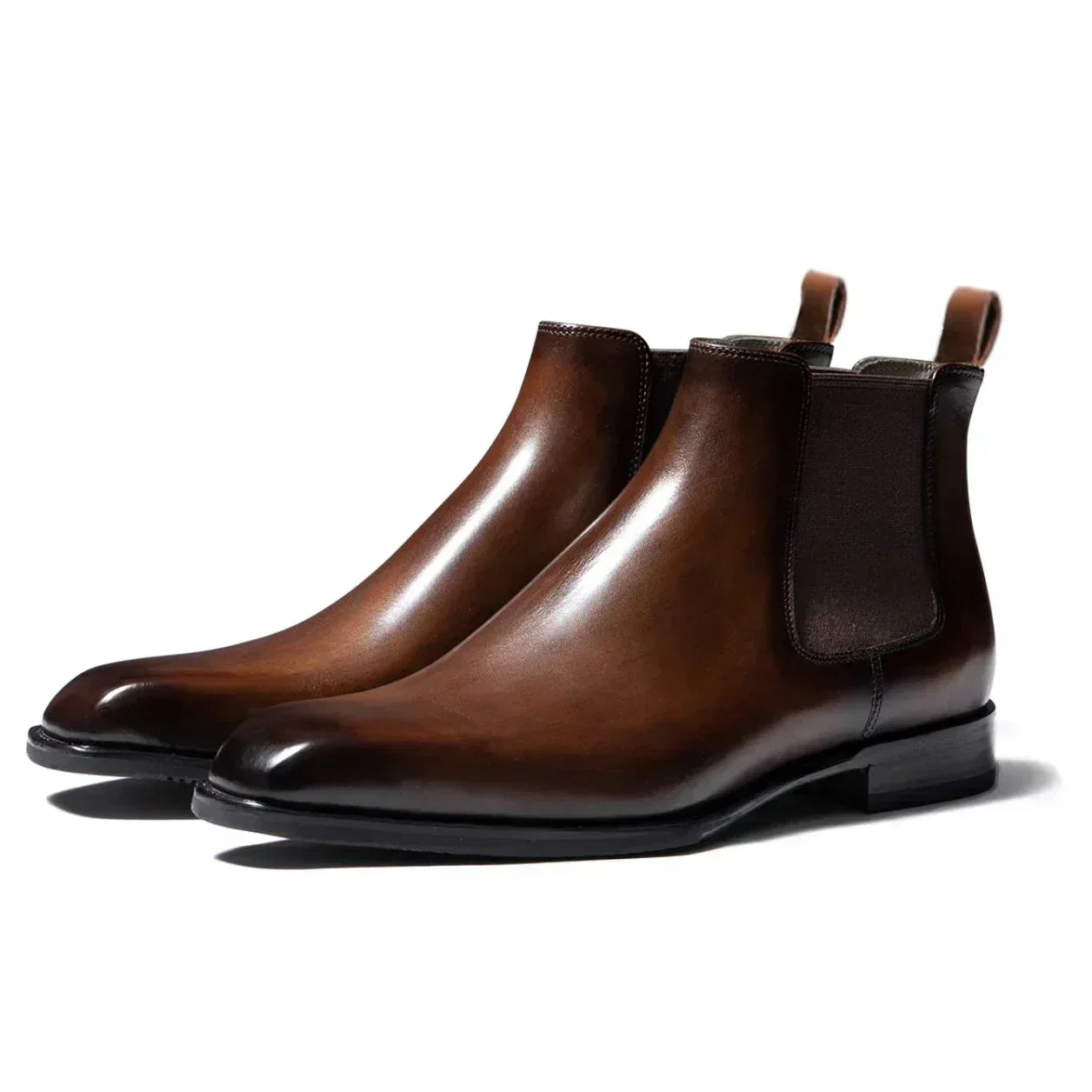 Brian | Stilrena Chelsea Boots i Äkta Läder