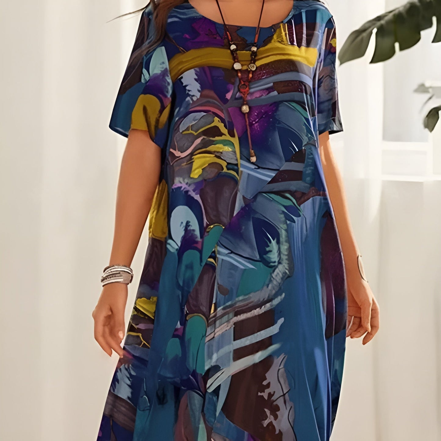 Gunnel | Tropical Breeze Klänning