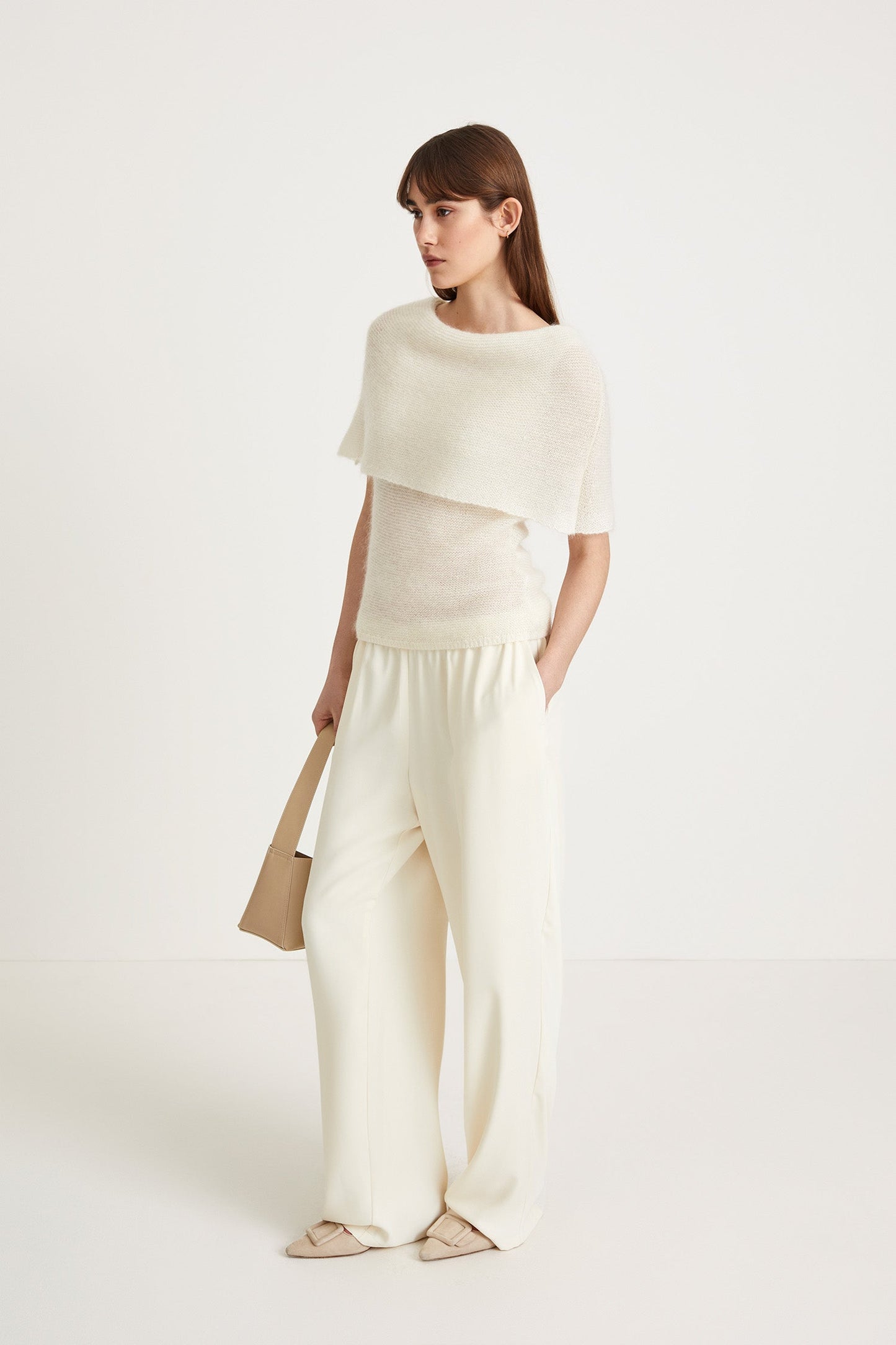 Sofia | Elegant stickad topp i mohairblandning