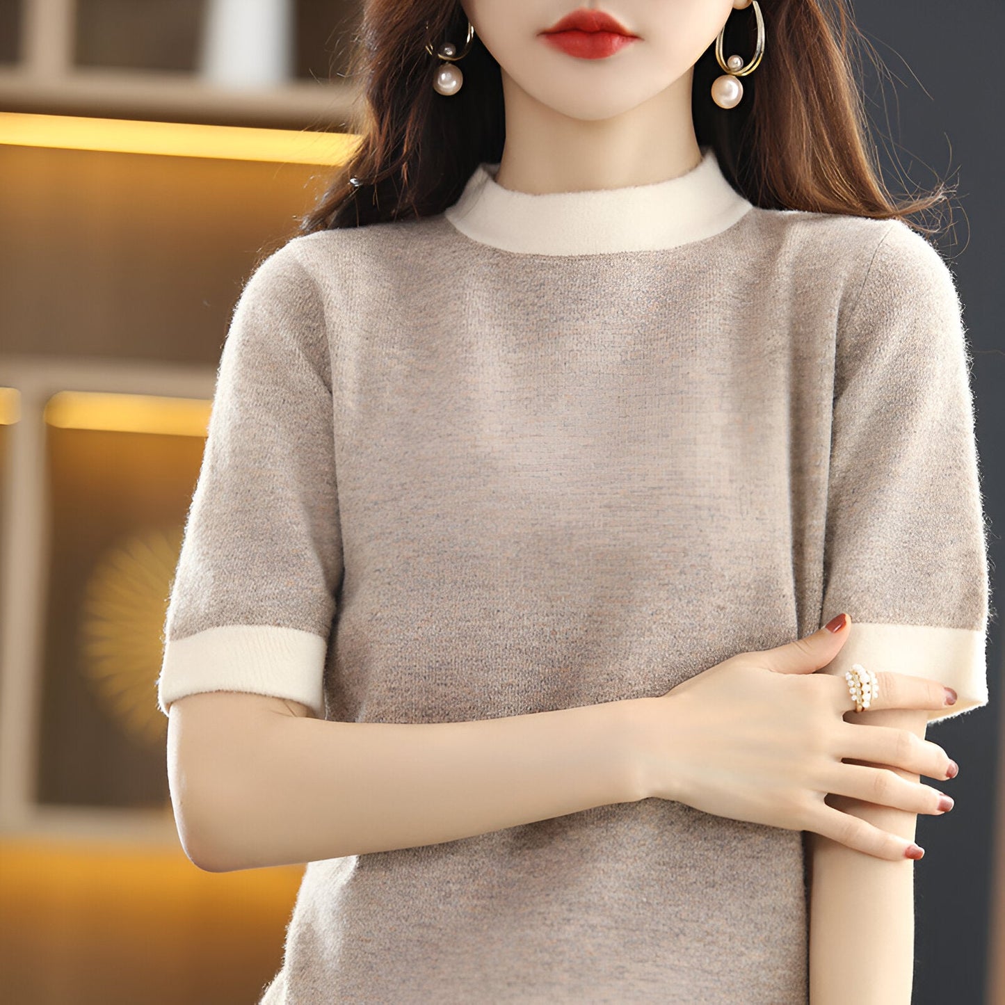 Nena | Enkelt chic kashmirtröja