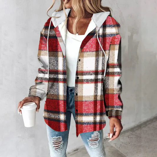 Maja | Aurora Flanelljacka Med Stil Och Komfort