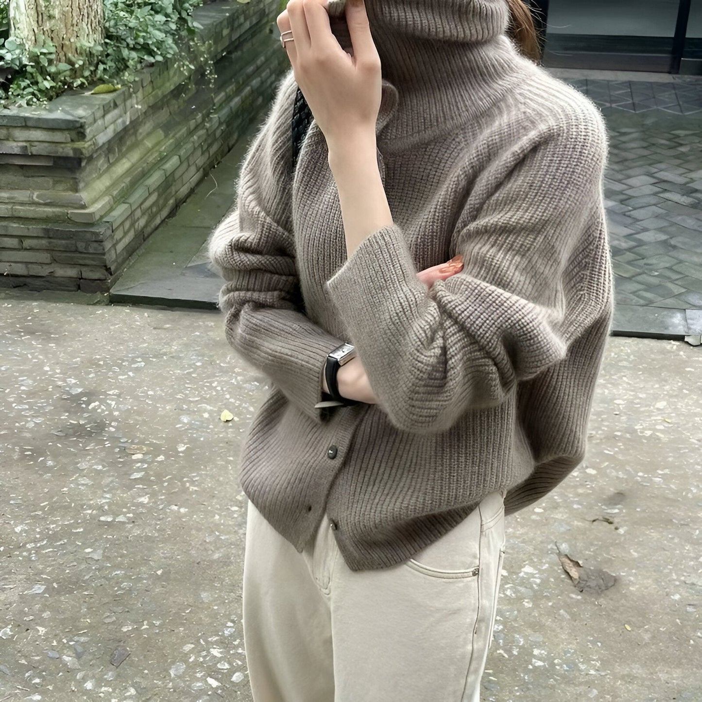 Rosa |Cosy & chic kashmirtröja