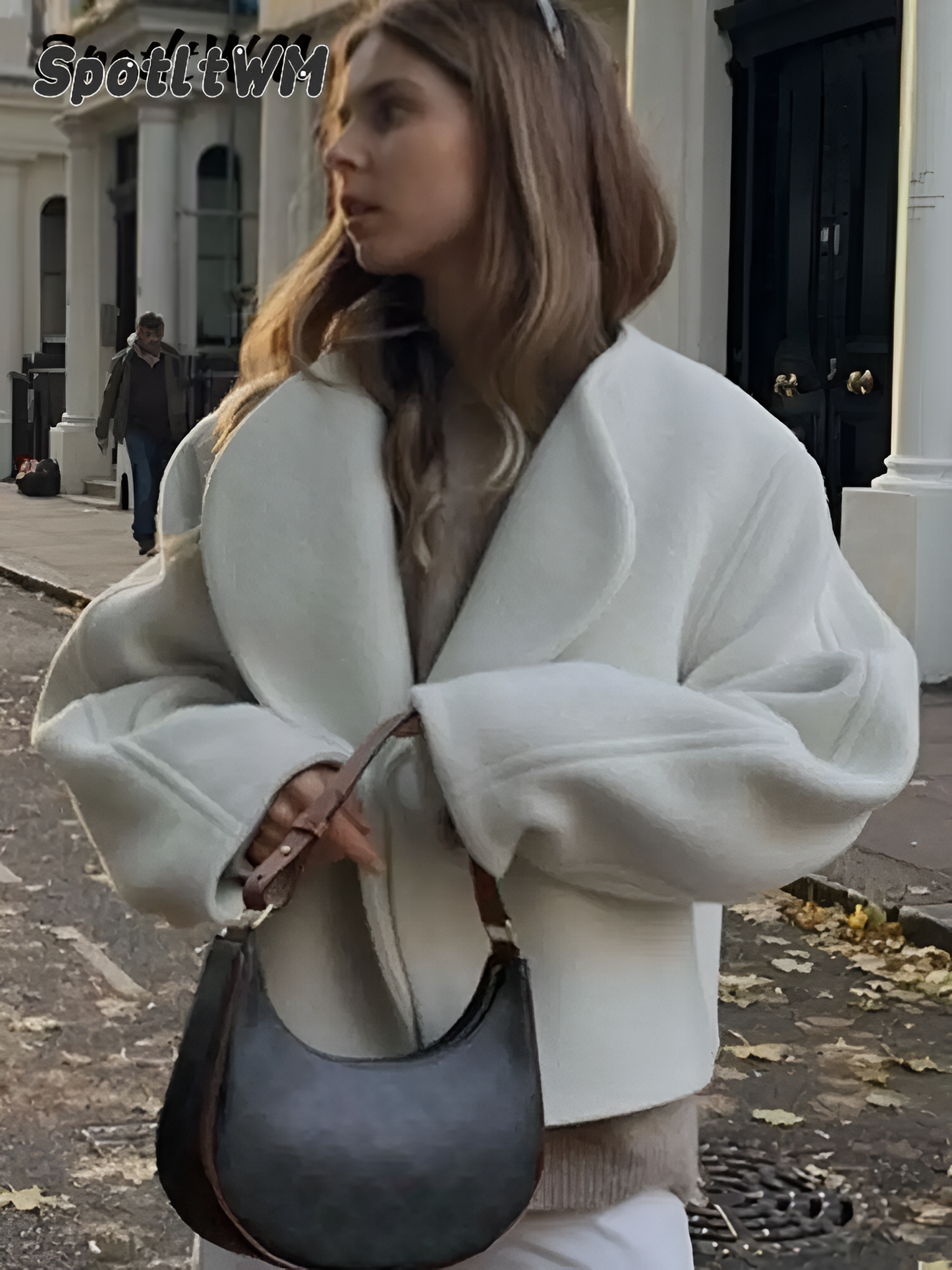 Marie | Casual varm ullkappa för kvinnor