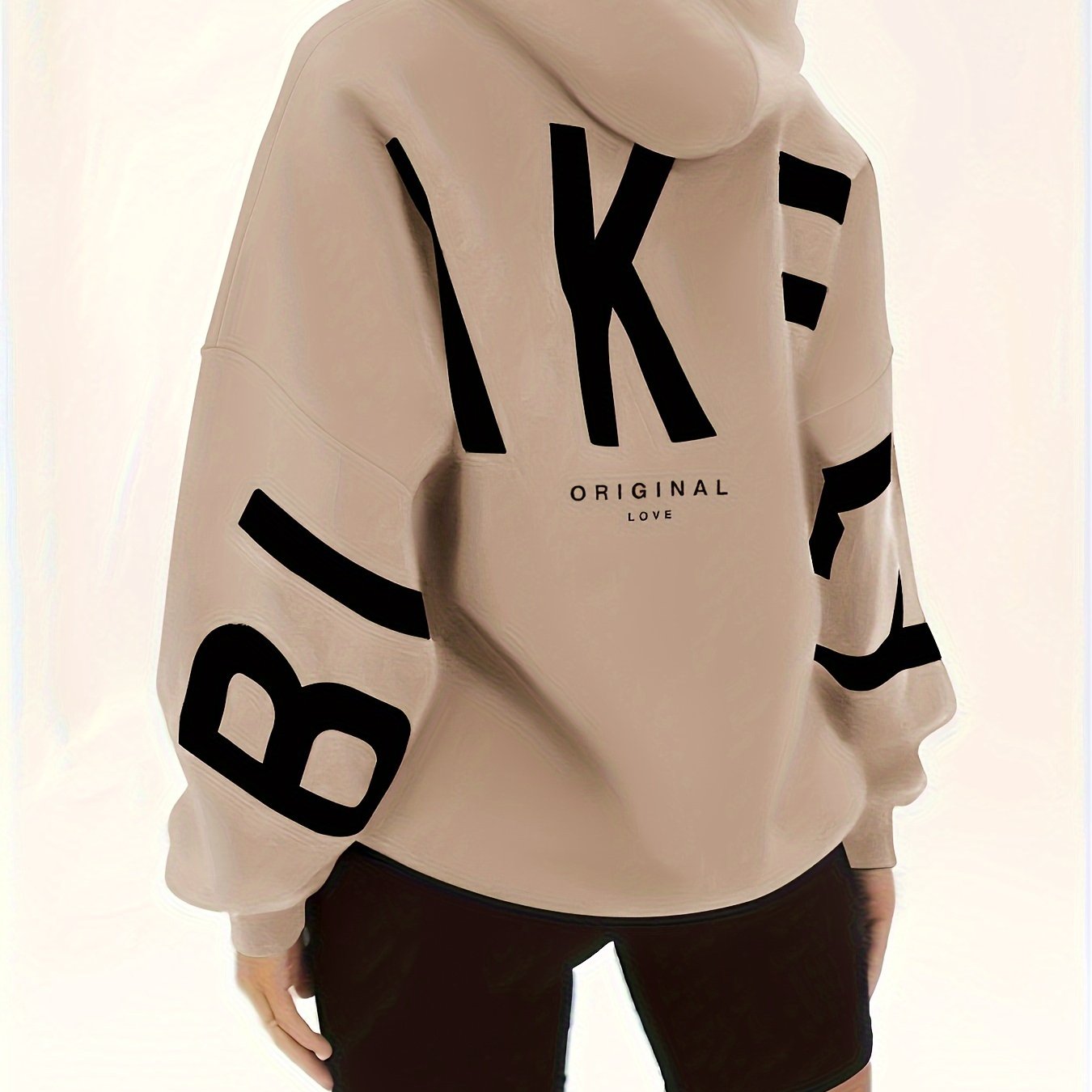 Emilia | Trendig oversized hoodie med Blakely-logotyp