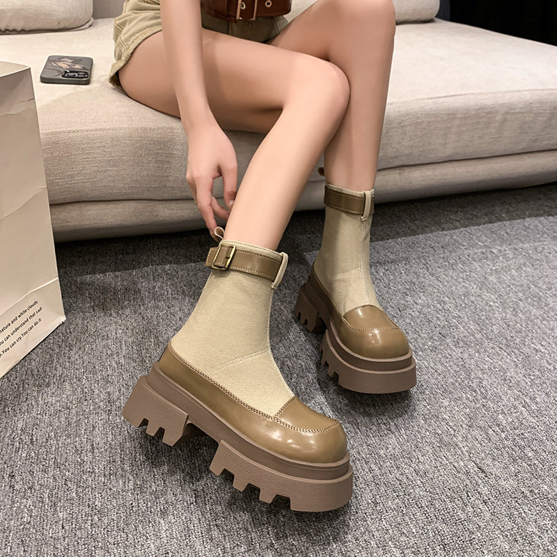 Jordan | Frauen Plattform Stiefeletten