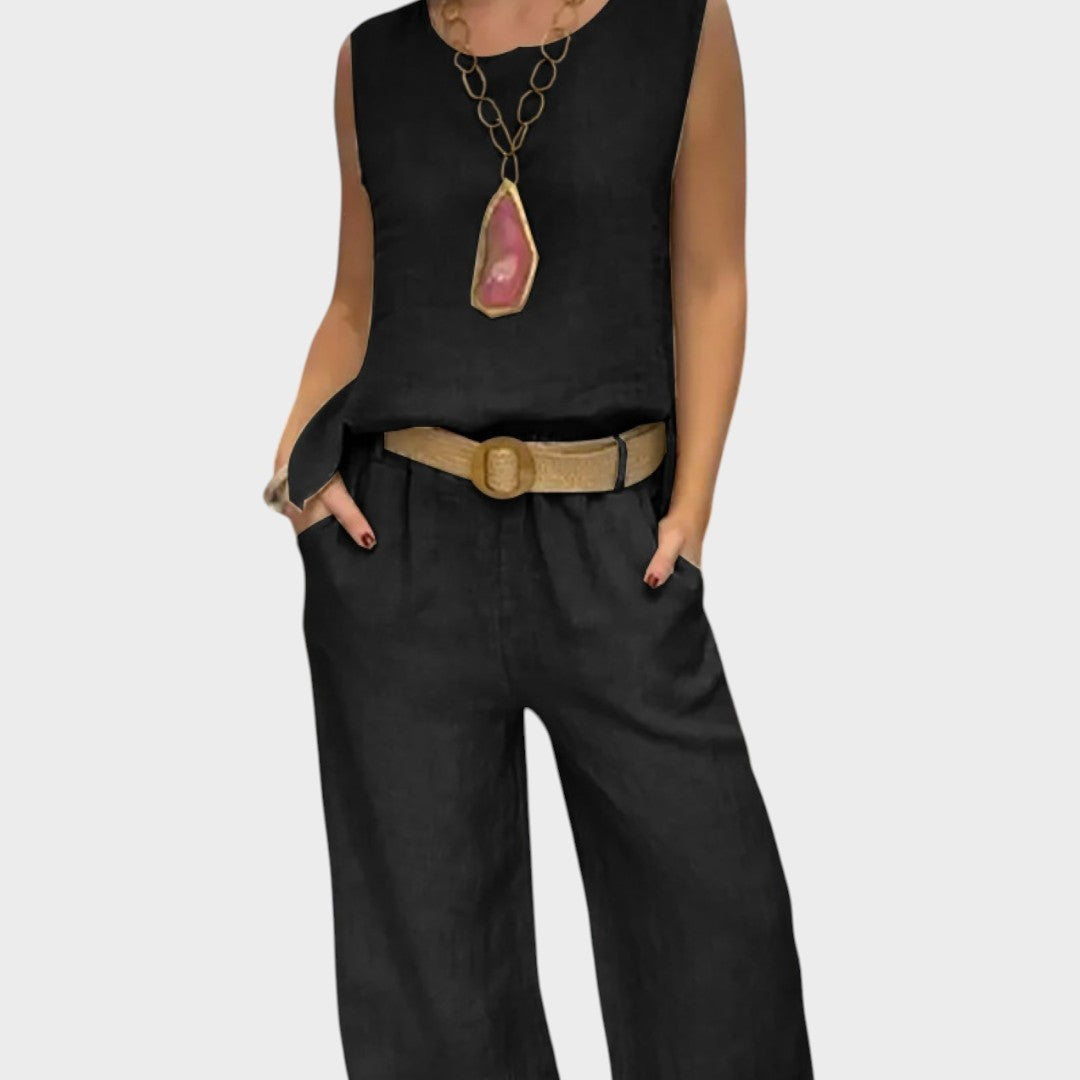 Linnea | Boho Tvådelad Sommaroutfit