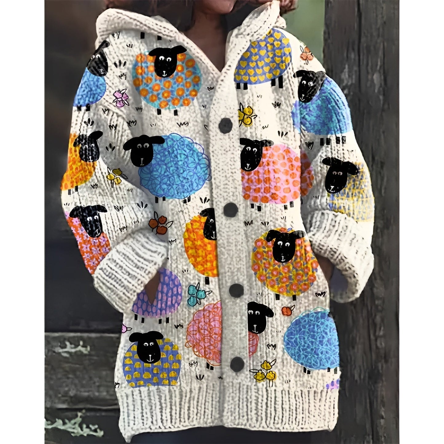 Embla | Trendig Stickad Väst med Stil & Komfort
