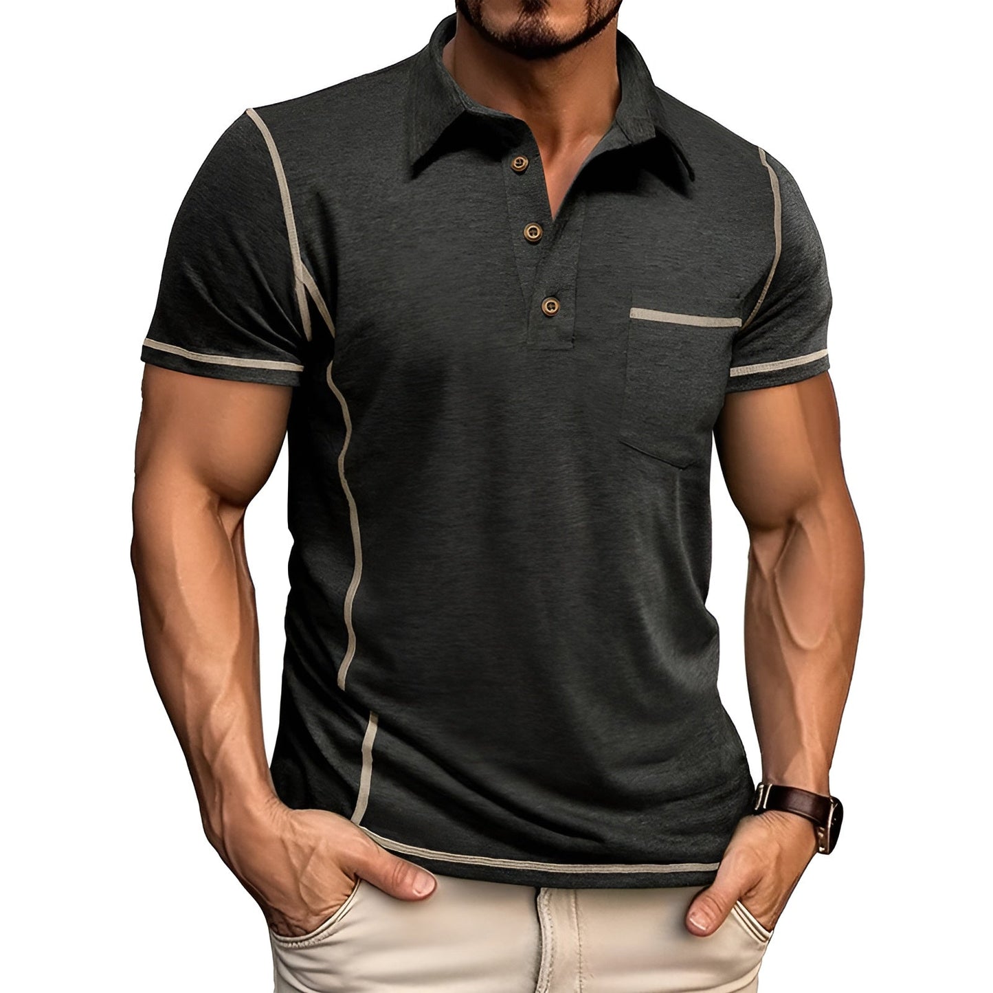 Farah | Premium Pikétröja – Stil och Komfort i Ett