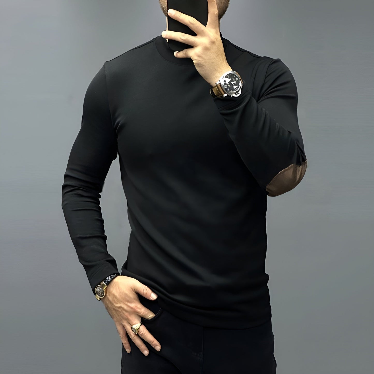 Karl | Stilren Premium Långärmad Tröja