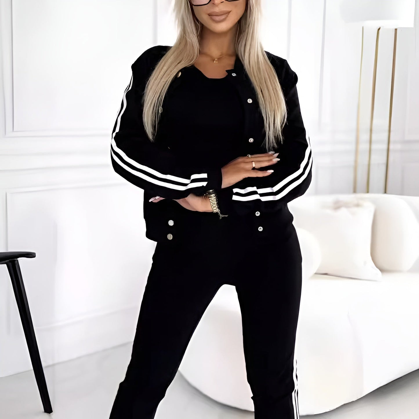 Mariela | 3-delat Set – Kombinera Stil och Komfort