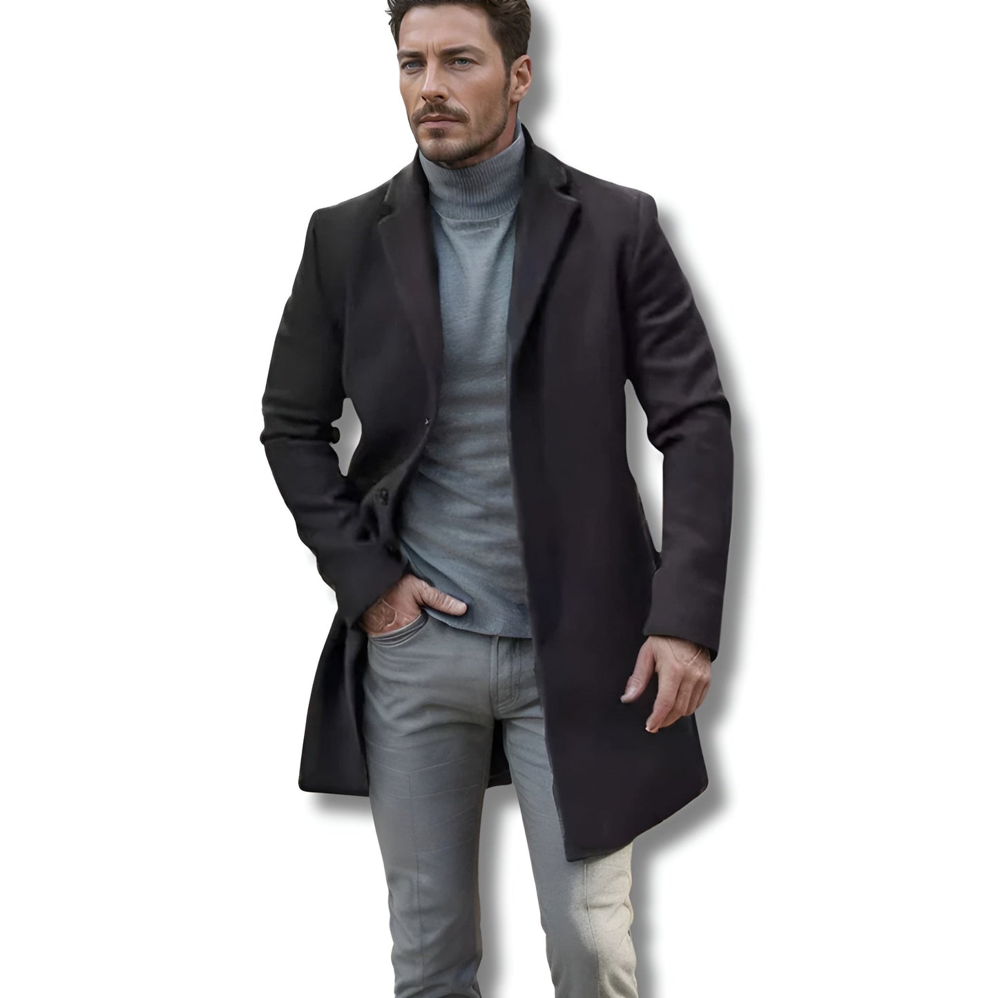 Nima | Tidlös Trenchcoat för Eleganta Tillfällen