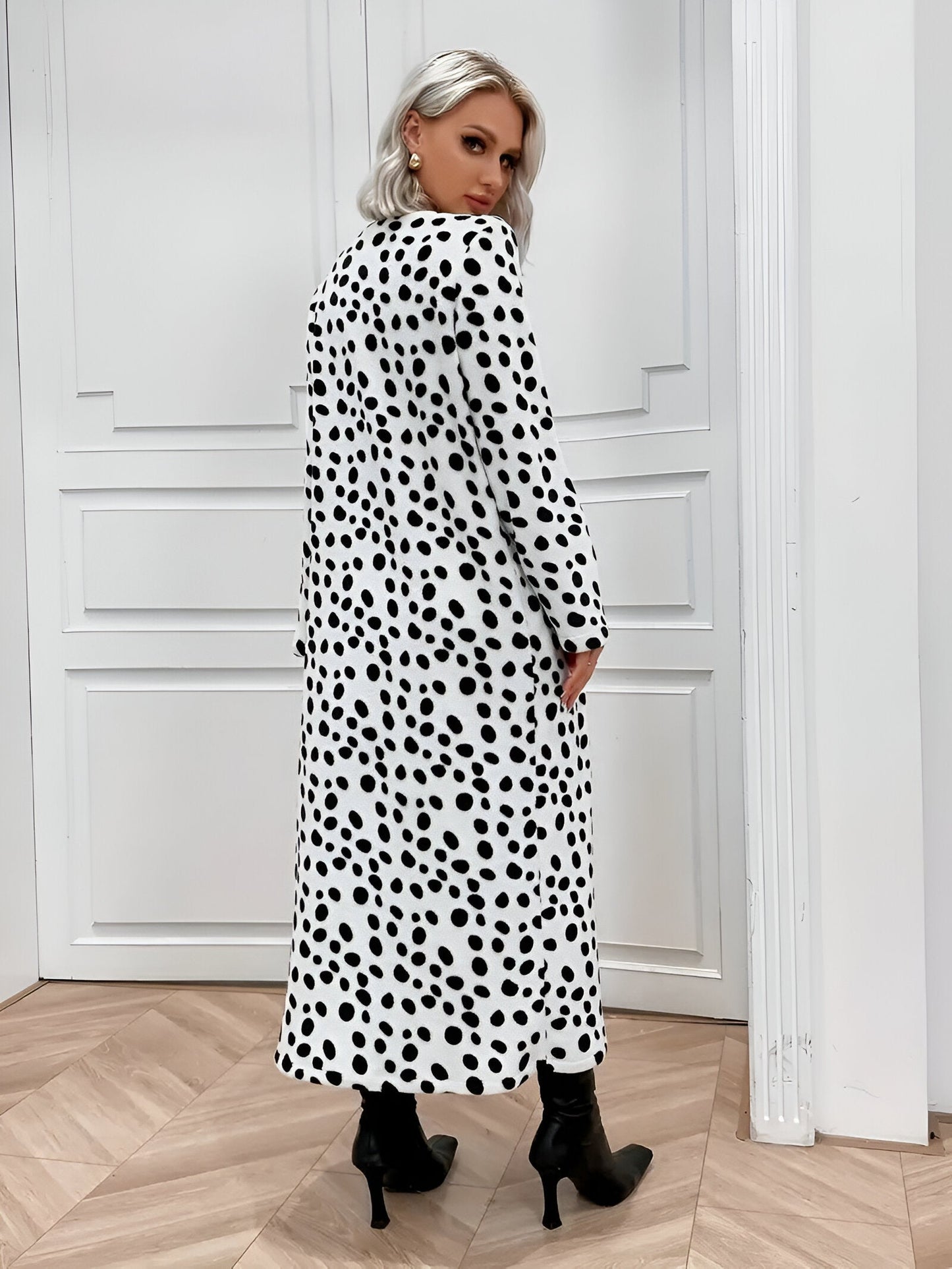 Cornelia | Midikofta med dalmatinskt mönster