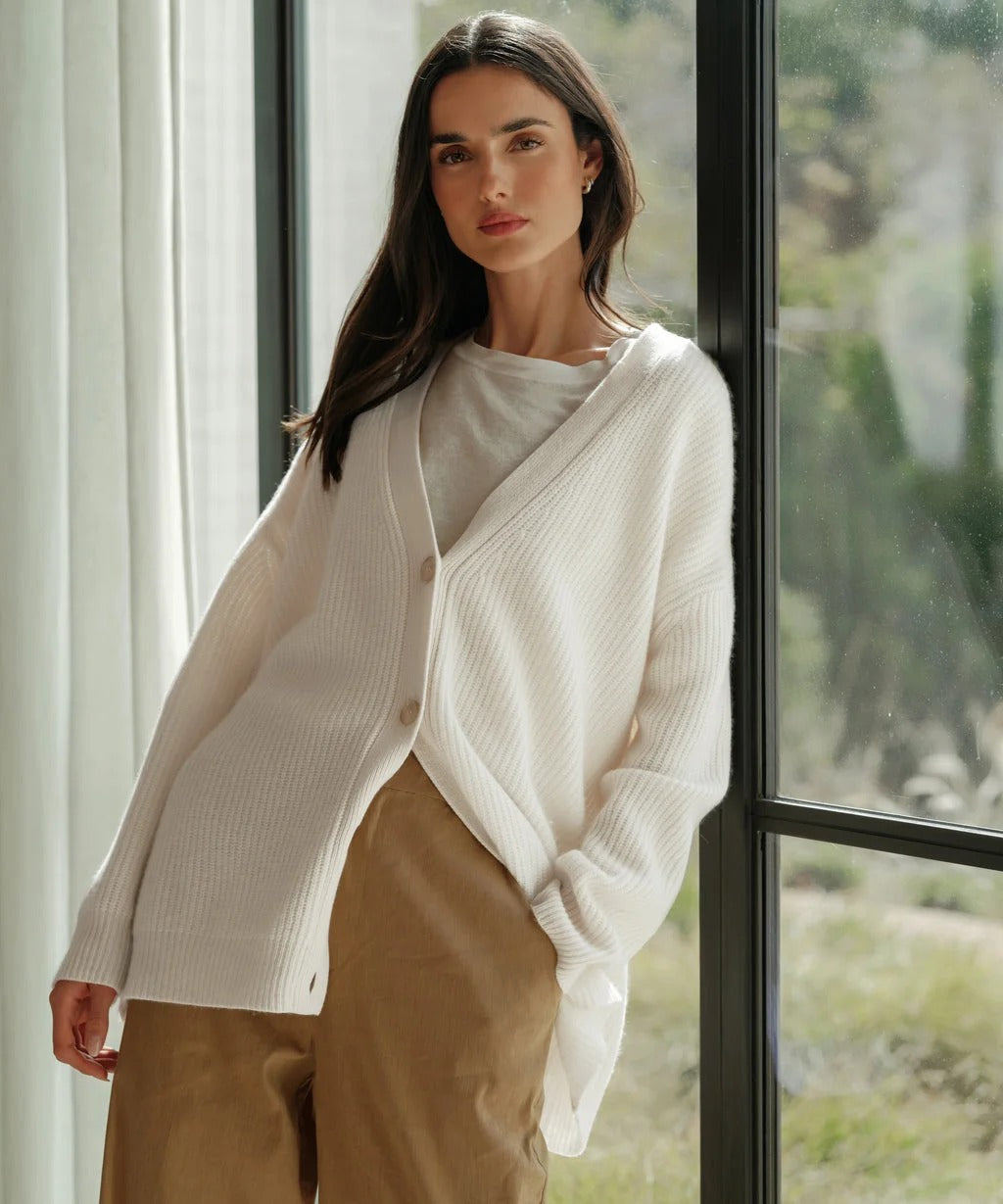 Ella | Lyxig Kashmir Cardigan