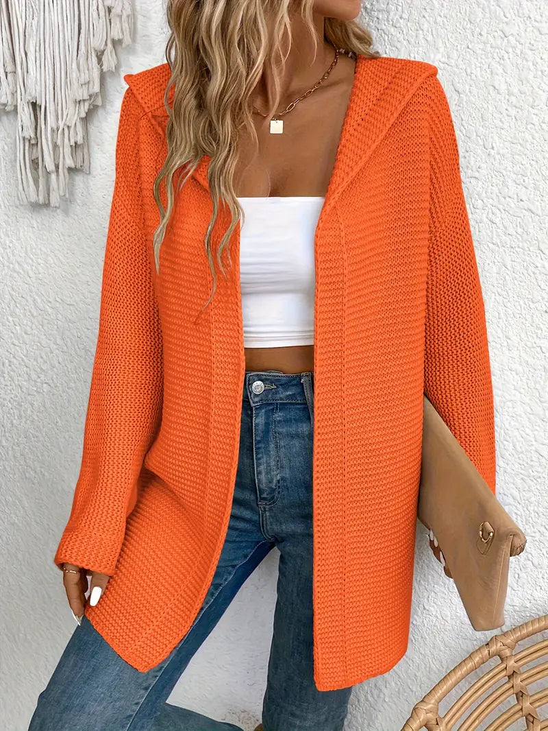 Nami - Mysig och elegant cardigan med huva