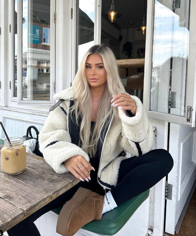 Majken | Lyxig och trendig teddyjacka för vinterdagar