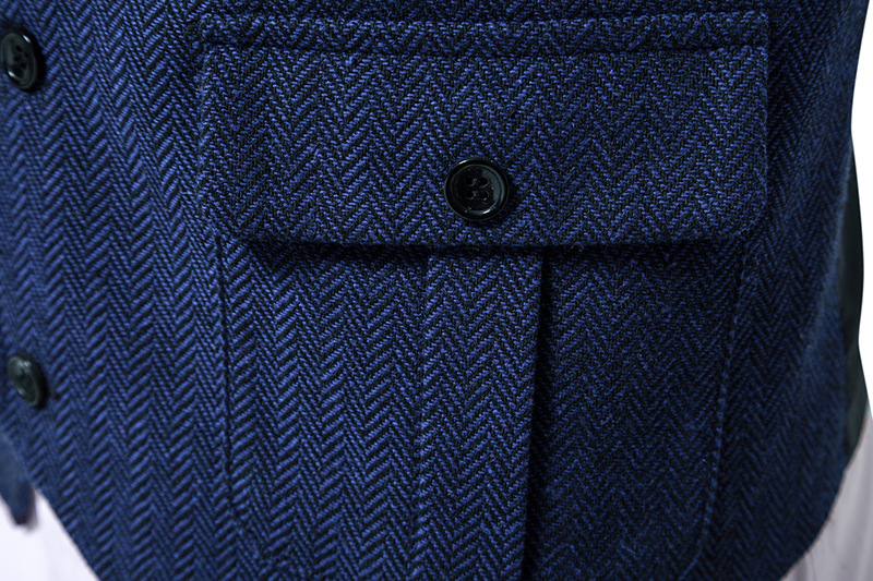 Mårten | Elegant herrväst med stilrena sidofickor