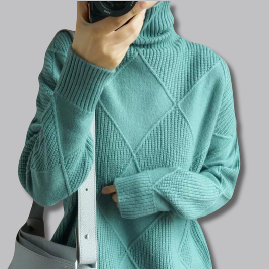 Olivia™ | Varm och lyxig polotröja