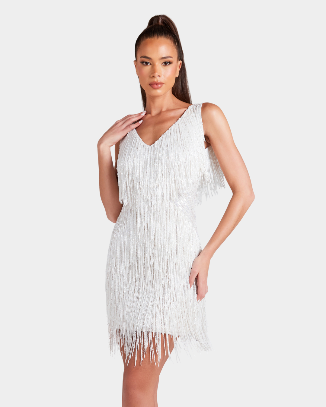 Lilly | Glittrig Miniklänning Med Paljetter