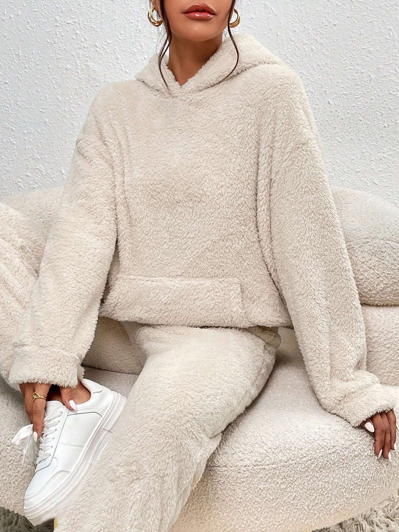 Rut | Fluffigt och mysigt hoodie-set för kvinnor